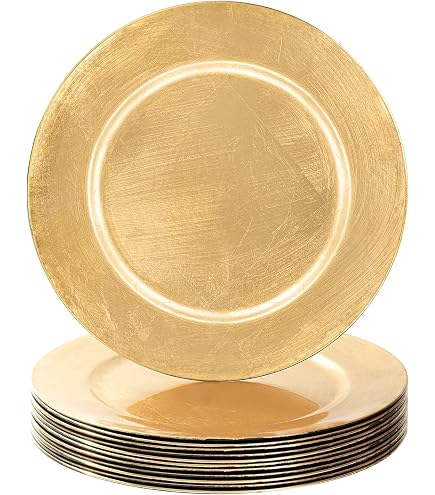 Amazon.com | Michael Wainwright 14TR02 Truro Gold Dinner Plate